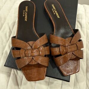 Saint Laurent Tribune Sandal